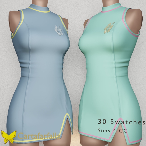 Alpha Cartafarfalla AURESSA by cartafarfalla - The Sims 4 Custom Content