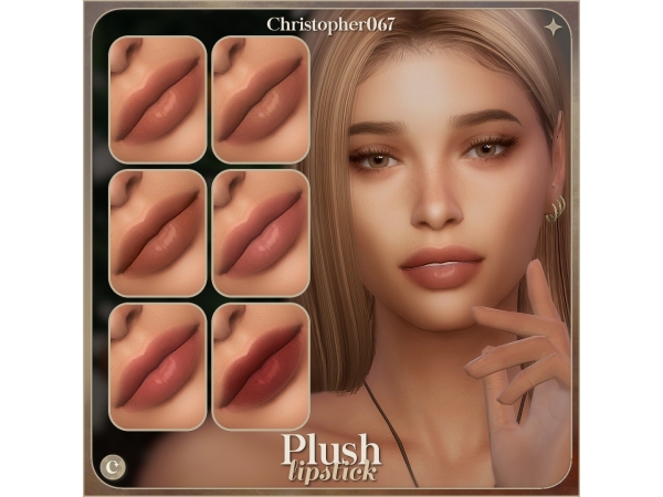 Plush Lipstick - Sheer Glossy Plumping Lipstick