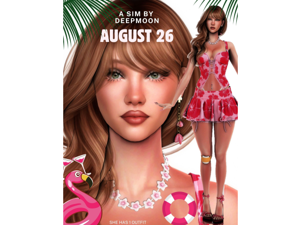 Alpha August 26 by deepmoon - The Sims 4 Custom Content