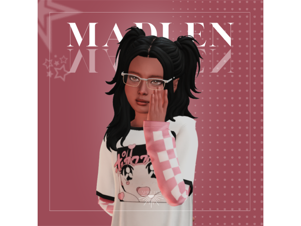Maxis Match Madlen Rin Hair by apricitysims - The Sims 4 Custom Content