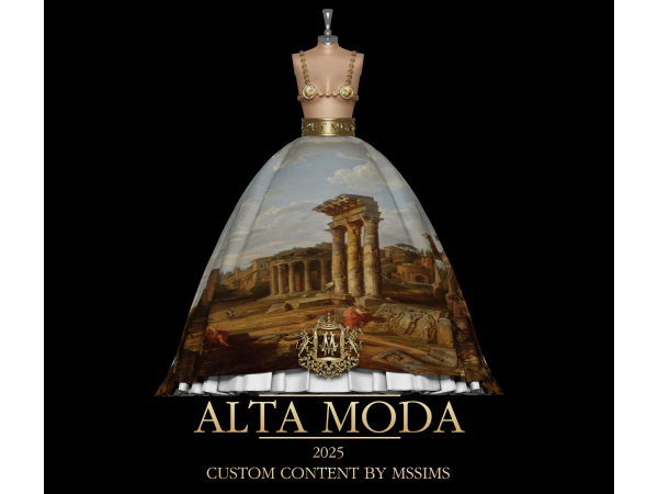 Alpha ALTA MODA 2025 by Mssims4 - The Sims 4 Custom Content