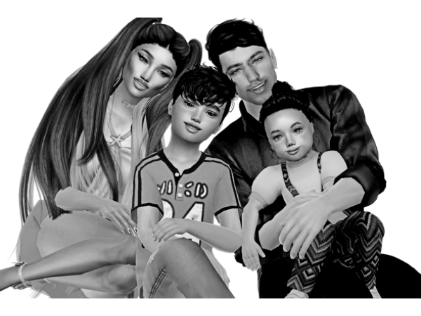 Alpha Cano Rendall Family - The Sims 4 Custom Content