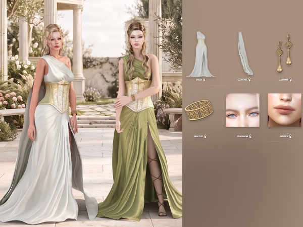 Alpha Noire Lookbook - The Sims 4 Custom Content