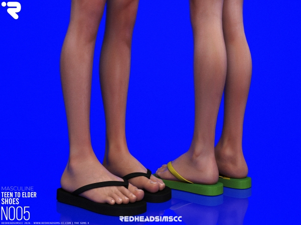 Alpha AM SHOES N005 - The Sims 4 Custom Content