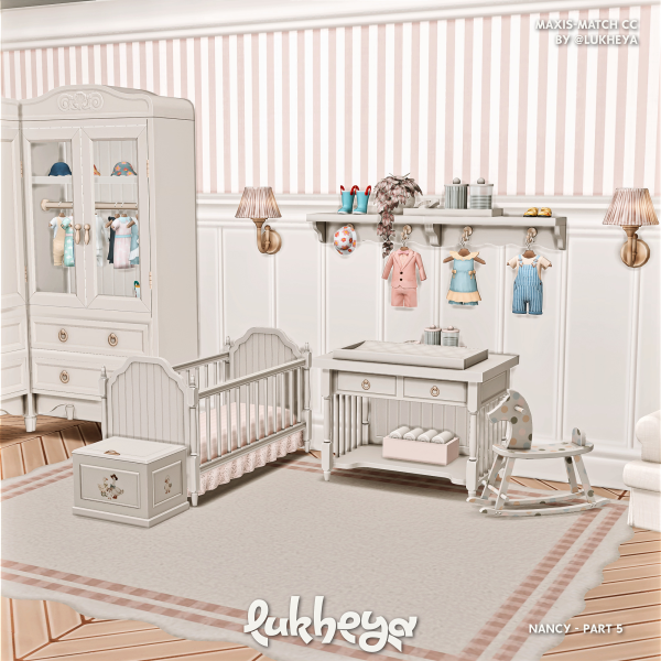 Maxis Match NANCY Part 5 The Nursery by simsfinds - The Sims 4 Custom Content