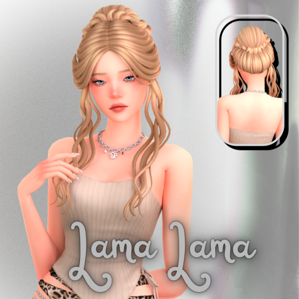 Maxis Match Hair Keely by simsfinds - The Sims 4 Custom Content