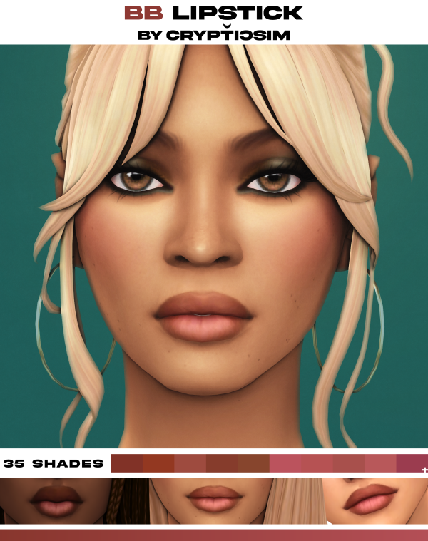 Maxis Match BB LIPSTICK by simsfinds - The Sims 4 Custom Content