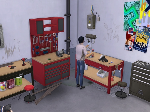 Maxis Match Little Bit of Carpentry - The Sims 4 Custom Content