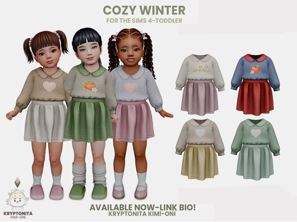 Maxis Match Cozy Winter - The Sims 4 Custom Content