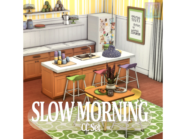 Maxis Match Slow Morning by LuuFORYou - The Sims 4 Custom Content