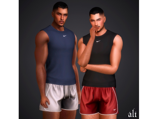 Alpha NIKE set SEPT2026 - The Sims 4 Custom Content