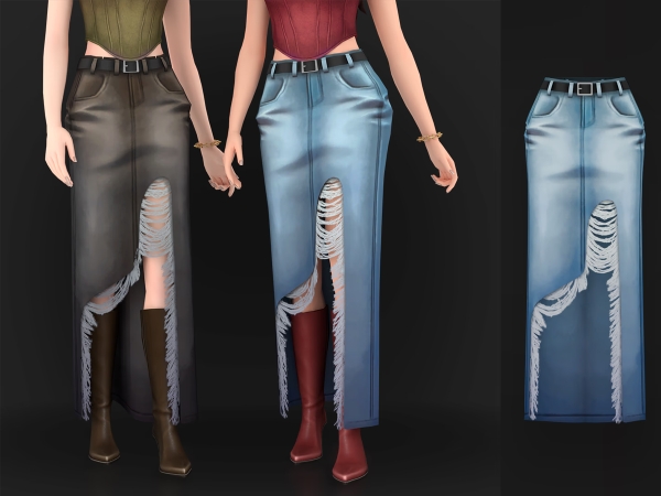 Maxis Match Adhara Skirt - The Sims 4 Custom Content