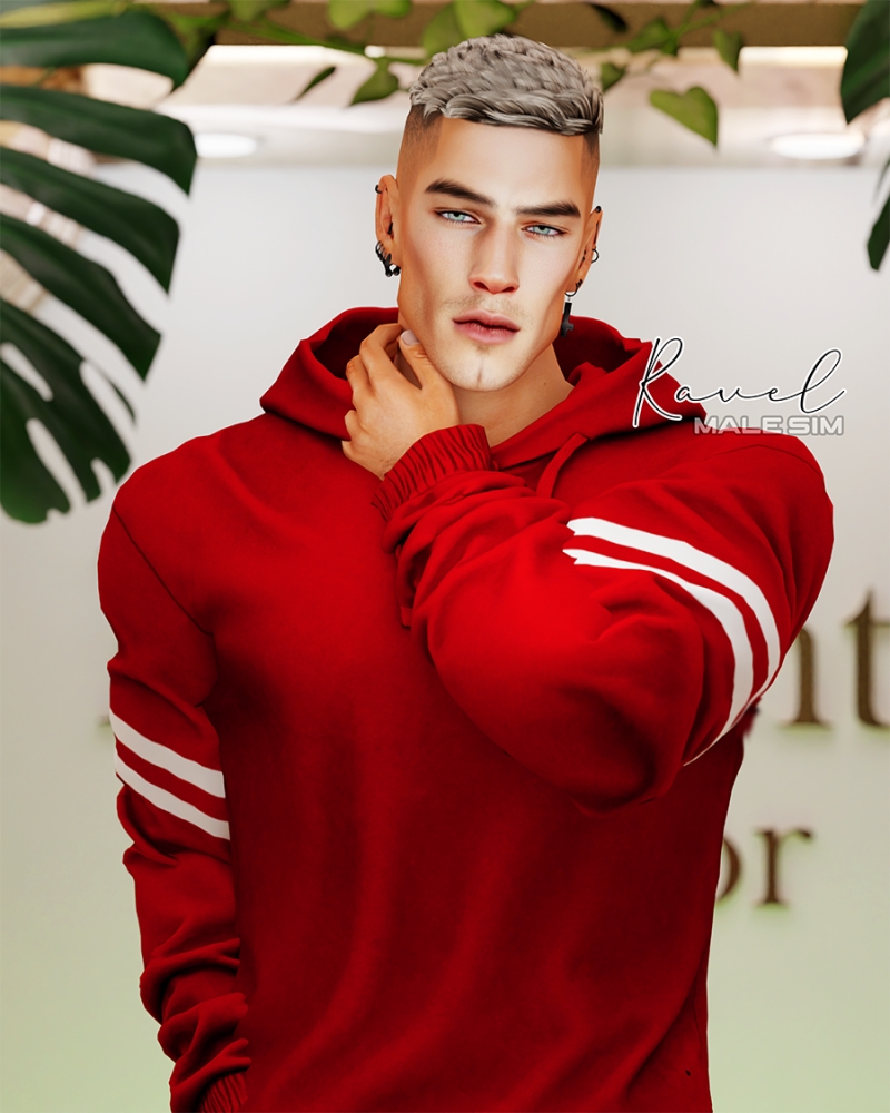 Mix Ravel Male Sim by lamontcreatorr - The Sims 4 Custom Content
