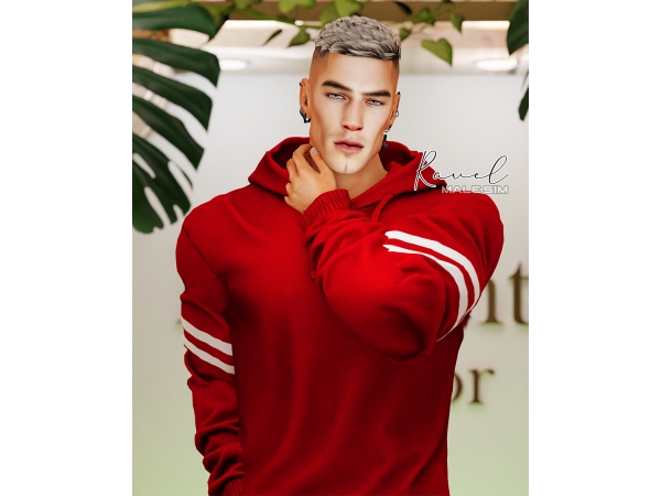 Mix Ravel Male Sim - The Sims 4 Custom Content