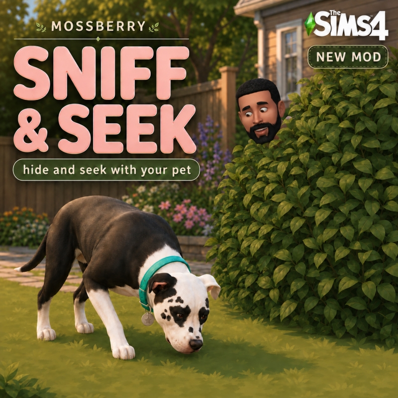Mix SNIFF SEEK NEW MOD - The Sims 4 Custom Content
