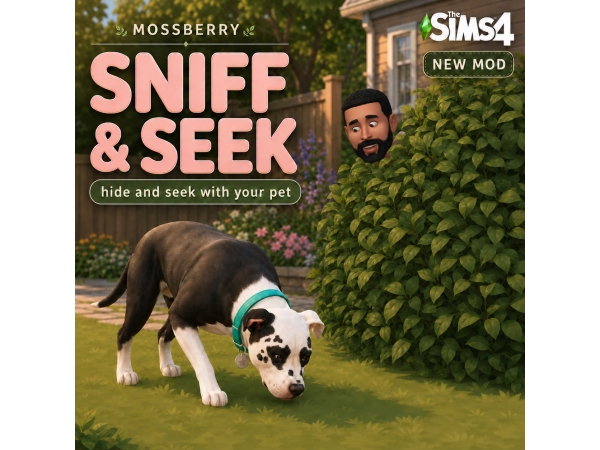 Mix SNIFF SEEK NEW MOD - The Sims 4 Custom Content