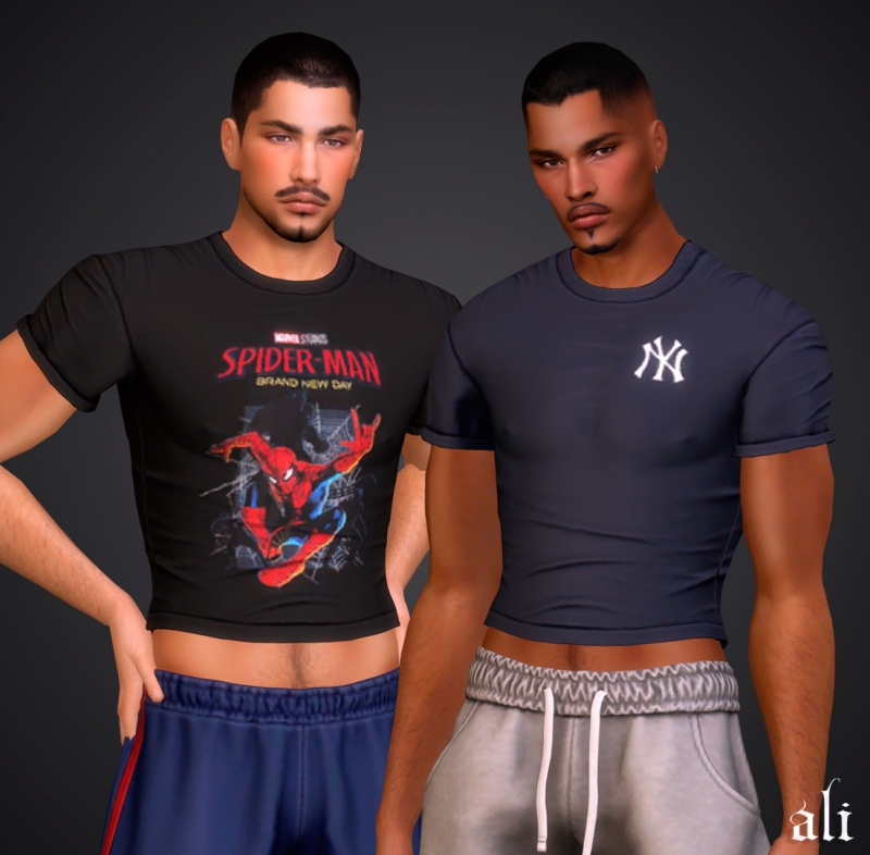 Alpha LANDEN top AUG2026 by ali - The Sims 4 Custom Content