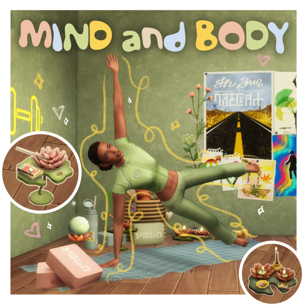 Maxis Match Mind and Body by simsfinds - The Sims 4 Custom Content