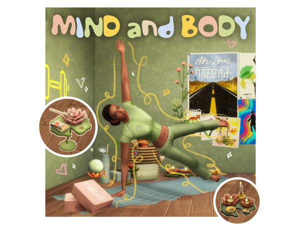 Maxis Match Mind and Body by Tamsie - The Sims 4 Custom Content