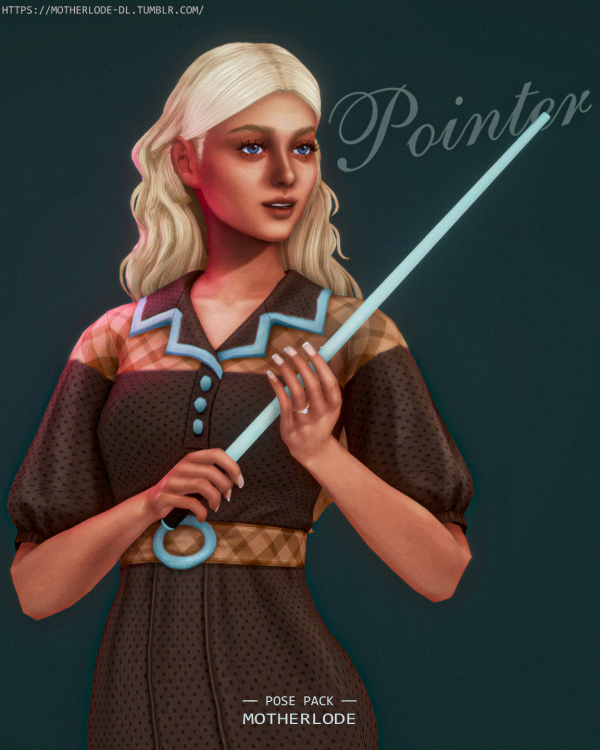 Mix Pose Pack Pointer by simsfinds - The Sims 4 Custom Content