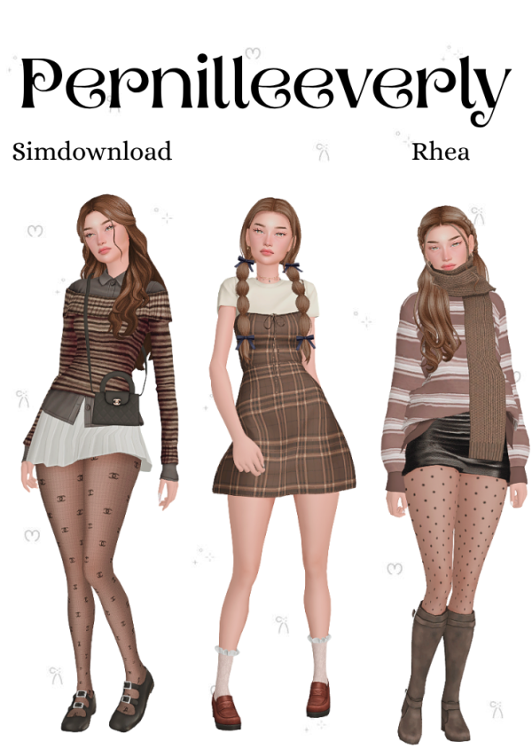 Maxis Match Rhea by simsfinds - The Sims 4 Custom Content