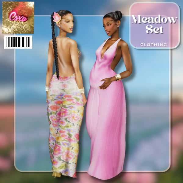 Alpha Meadow Set by simsfinds - The Sims 4 Custom Content