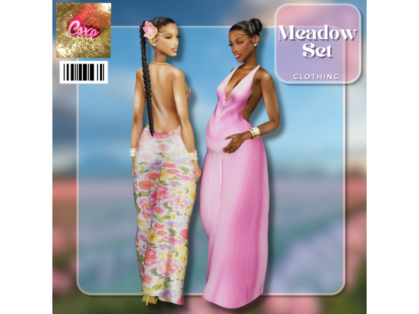 Alpha Meadow Set by cecesimsxo - The Sims 4 Custom Content