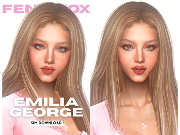 Alpha Emilia George - The Sims 4 Custom Content