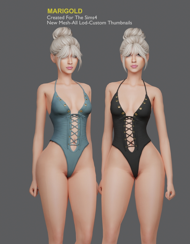 Alpha MARIGOLD TS4_ALEKO by marigoldsims - The Sims 4 Custom Content