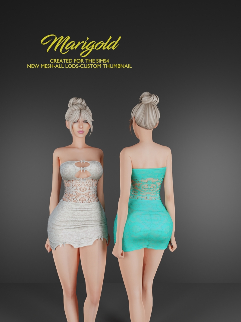 Alpha MARIGOLD TS4_LISA by marigoldsims - The Sims 4 Custom Content
