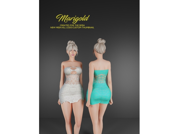 Alpha MARIGOLD TS4_LISA - The Sims 4 Custom Content