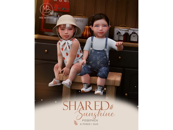 Mix Shared Sunshine Posepack - The Sims 4 Custom Content