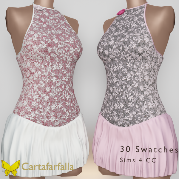 Alpha Cartafarfalla ELARISÉ by cartafarfalla - The Sims 4 Custom Content