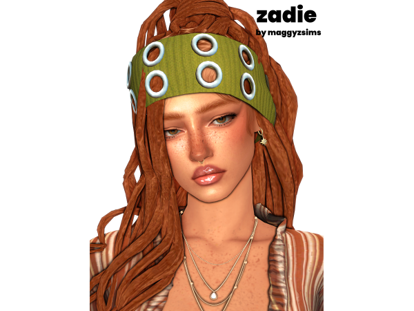 Alpha Zadie by MaggyzSims - The Sims 4 Custom Content