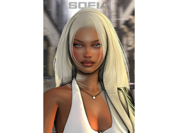Sims 4 sofia by simstry