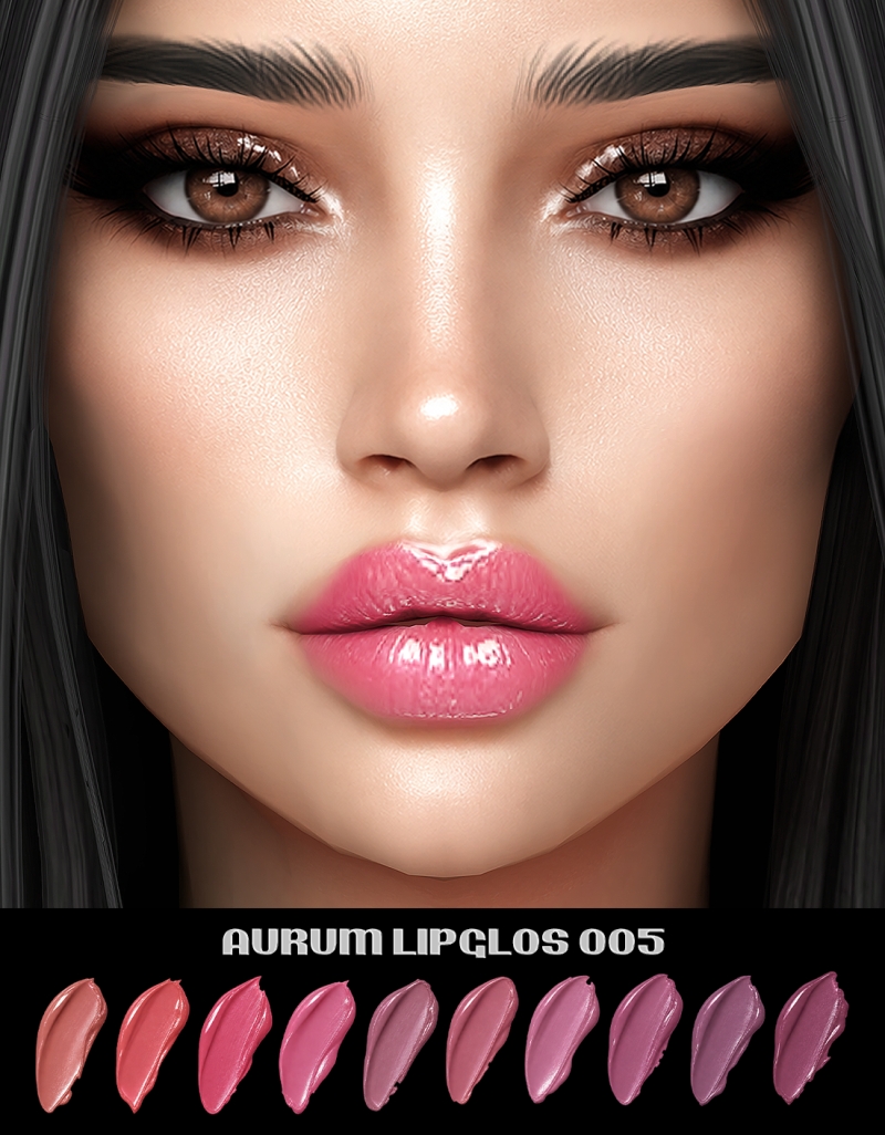 Mix Petal lipgloss by aurum - The Sims 4 Custom Content