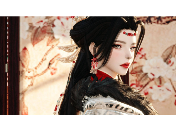 Alpha JX3 wang xi feng by NyxZouYou - The Sims 4 Custom Content