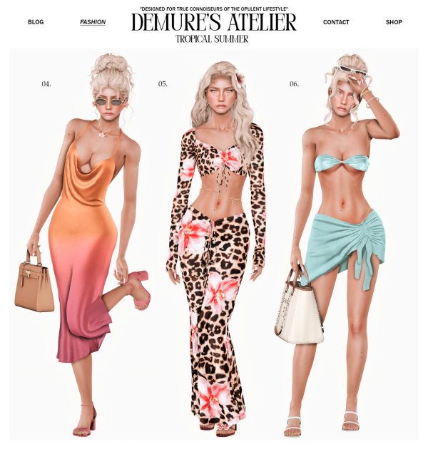 Alpha TROPICAL SUMMER by simsfinds - The Sims 4 Custom Content