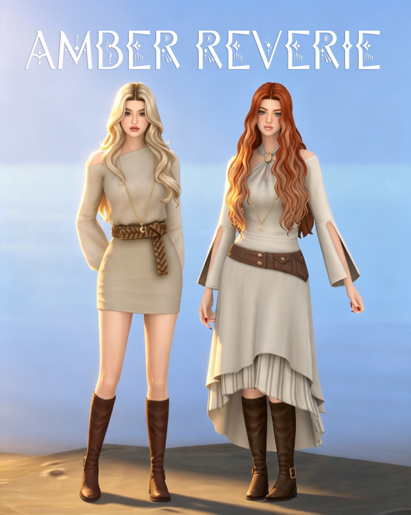 Maxis Match Amber Reverie by simsfinds - The Sims 4 Custom Content