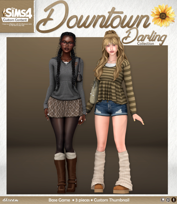 Maxis Match Downton Darling Collection by simsfinds - The Sims 4 Custom Content