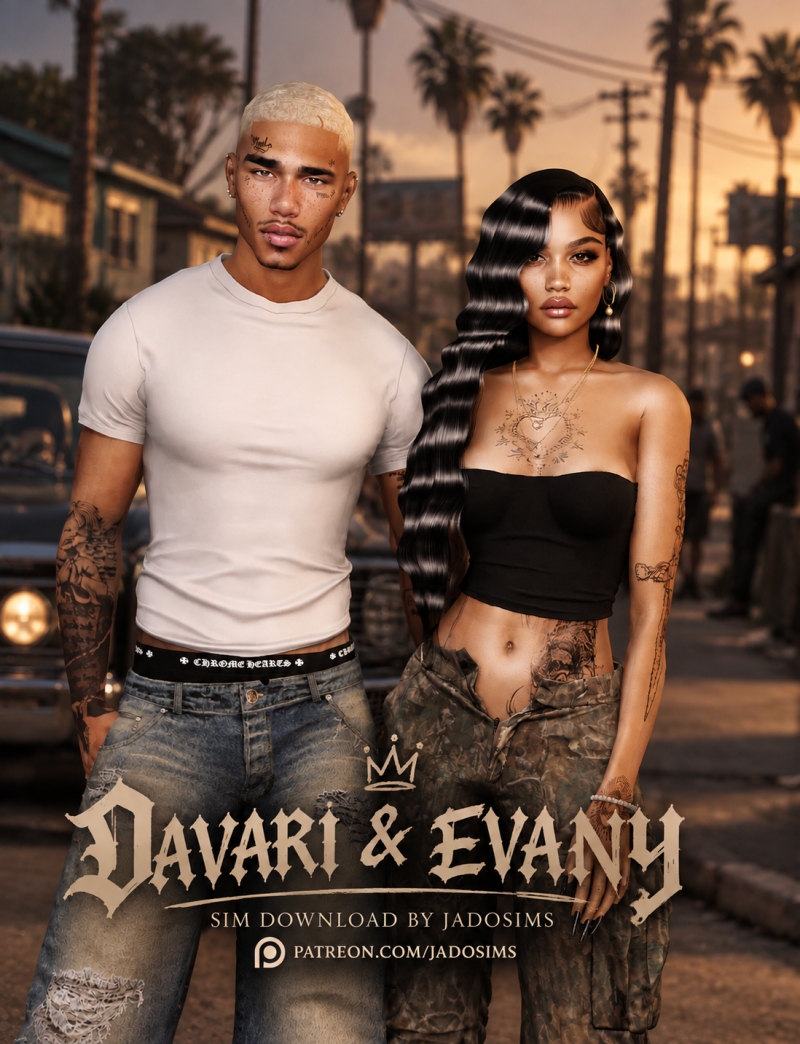 Alpha Davari Evany (Sim Download) by shopwithflynnn - The Sims 4 Custom Content