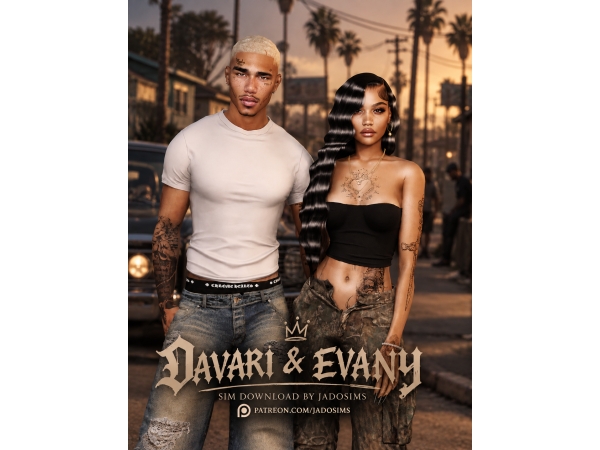 Alpha Davari Evany (Sim Download) - The Sims 4 Custom Content