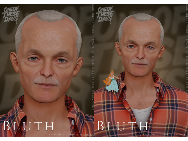 Alpha Bluth SKINSKINOVERLAY facemask tray files - The Sims 4 Custom Content