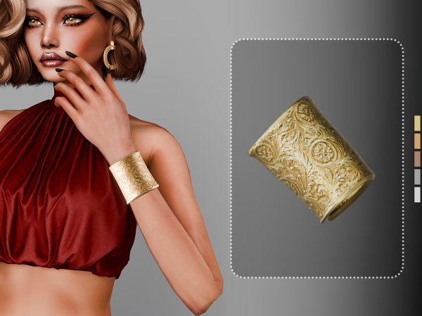 Marina Gold Cuff