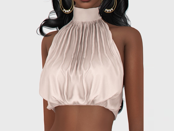 Sims 4 Marina Halter Top