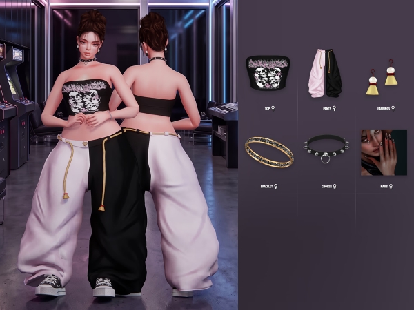 Alpha Ghost Lookbook - The Sims 4 Custom Content