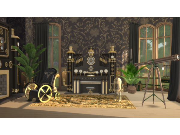 Mix Nemo Living Room Walls - The Sims 4 Custom Content