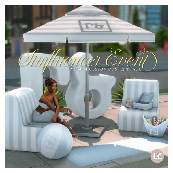 Maxis Match LC x Ashley Plays Simfluencer Event Pack by simsfinds - The Sims 4 Custom Content