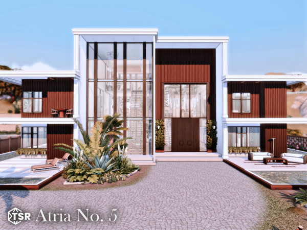 Maxis Match Atria No 5 l noCC - The Sims 4 Custom Content