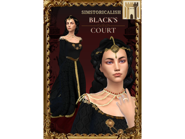 Mix The Green's vs The Black's Collection by simstoricalish - The Sims 4 Custom Content